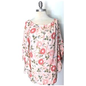 NWT Fever Floral Motif Blouse